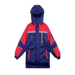 Manufacture of cotton-padded thickened auto repair work clothes Customized hooded reflective tape removable inner work clothes SKWK126 Manufacture of cotton-padded thickened auto repair work clothes Customized hooded reflective tape removable inner work clothes SKWK126